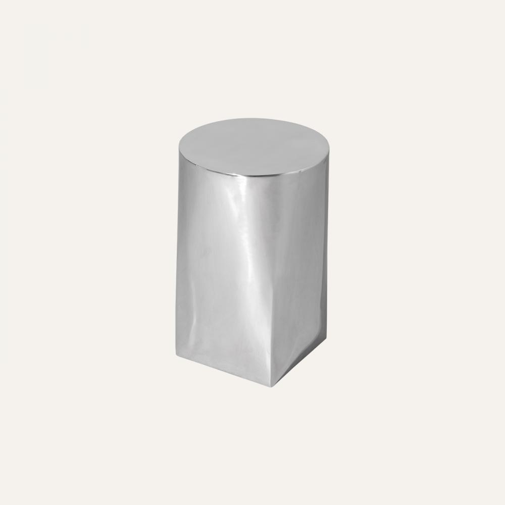 stainless steel side table