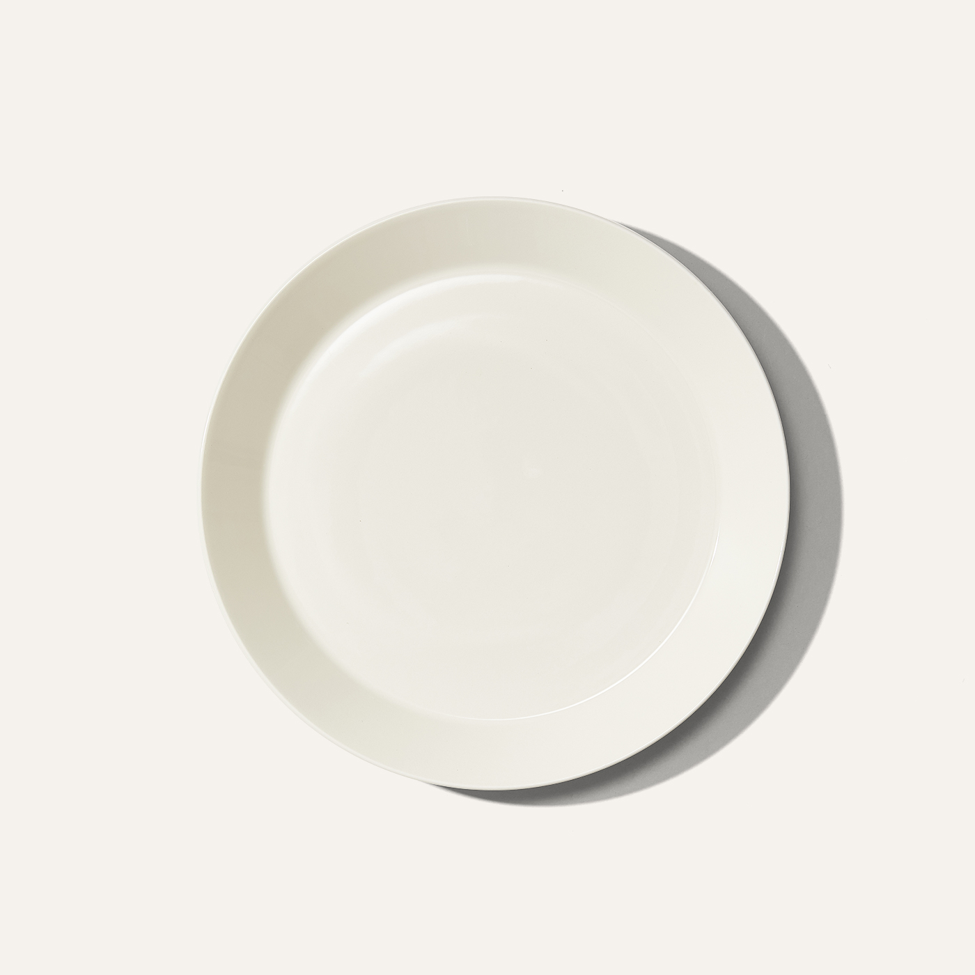 Teema plate white L
