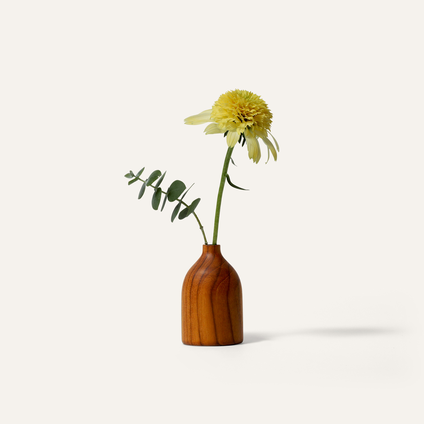 wood vase S